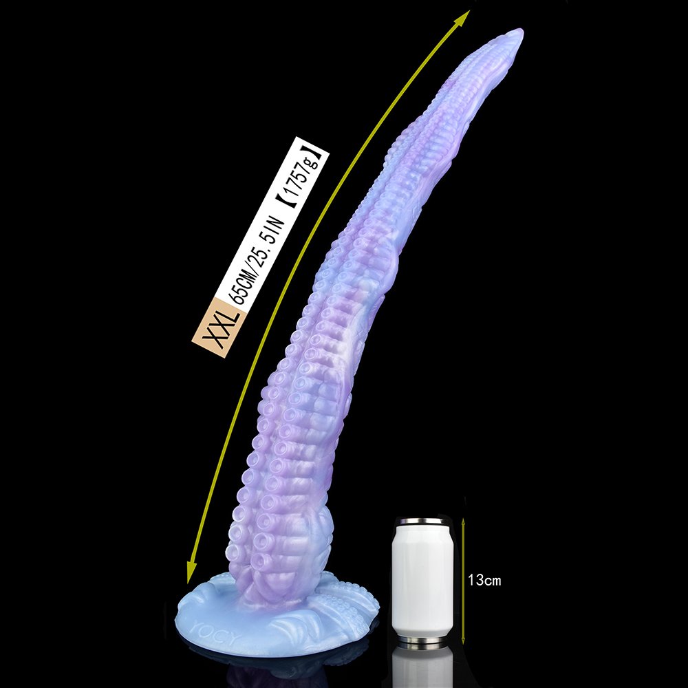 YOCY 65CM Tentacle Dildo Monster Penis Big Butt plug Soft Silicone Anal Sex Toy Vaginal Massage With Suction Cup Bdsm Long