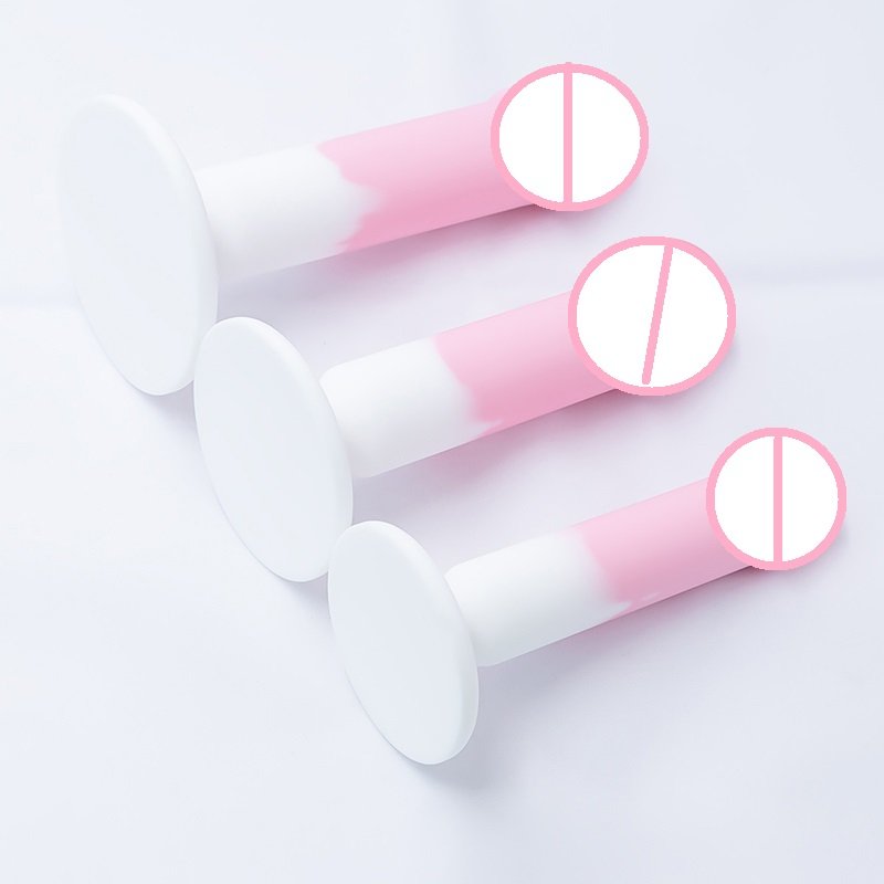 Silicone Dildo Anal Plug for Woman Suction Cup Base Butt Plug Penis Dildos Anal Trainer Sex Toys For Woman Men