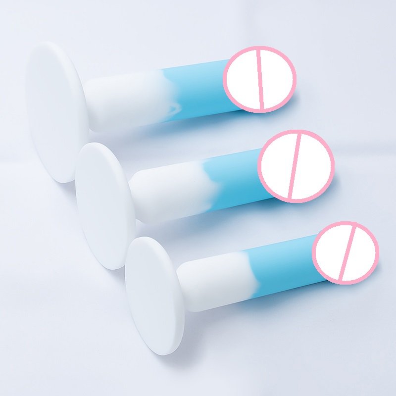 Silicone Dildo Anal Plug for Woman Suction Cup Base Butt Plug Penis Dildos Anal Trainer Sex Toys For Woman Men