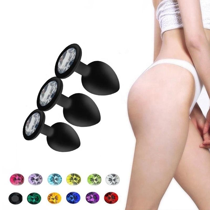 Sexy Silicone Anal Plug Anal Sex Toy Massage Adult Sex Toys For Women Or Men Butt Plugs BDSM Erotic Toys Sex Products