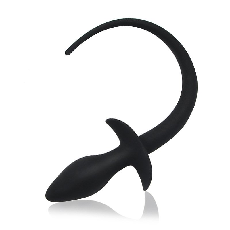 High Quality Butt Plug Tail For Man Couples Climax Black Butt Plug Sex Toys Anal Products Male Anal Plug Silicone Sexual Items