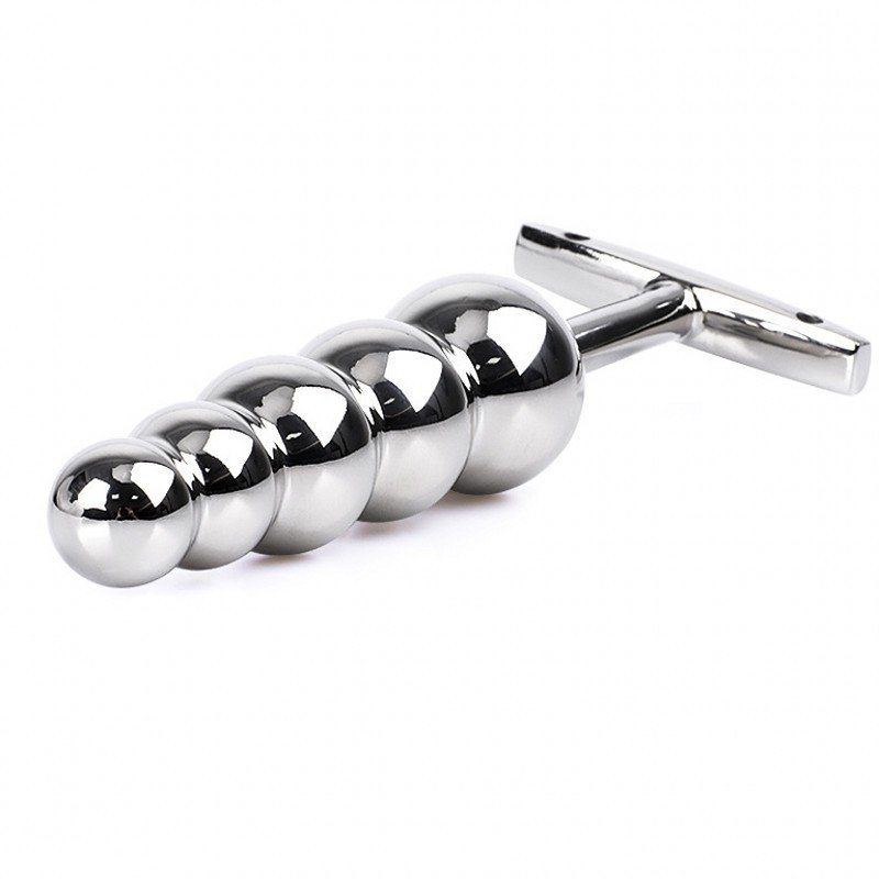 Wholesale Cheap Anal Beads Stainless Steel Anal Plug Large Anal Sex Toys BDSM Sax Toys For Man Masturbator