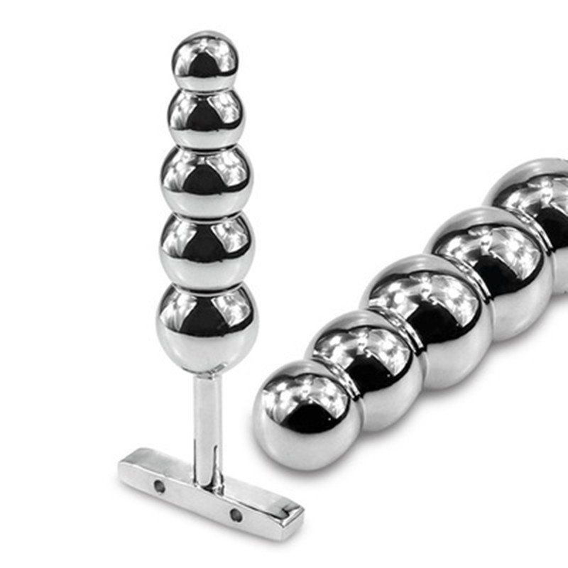 Wholesale Cheap Anal Beads Stainless Steel Anal Plug Large Anal Sex Toys BDSM Sax Toys For Man Masturbator