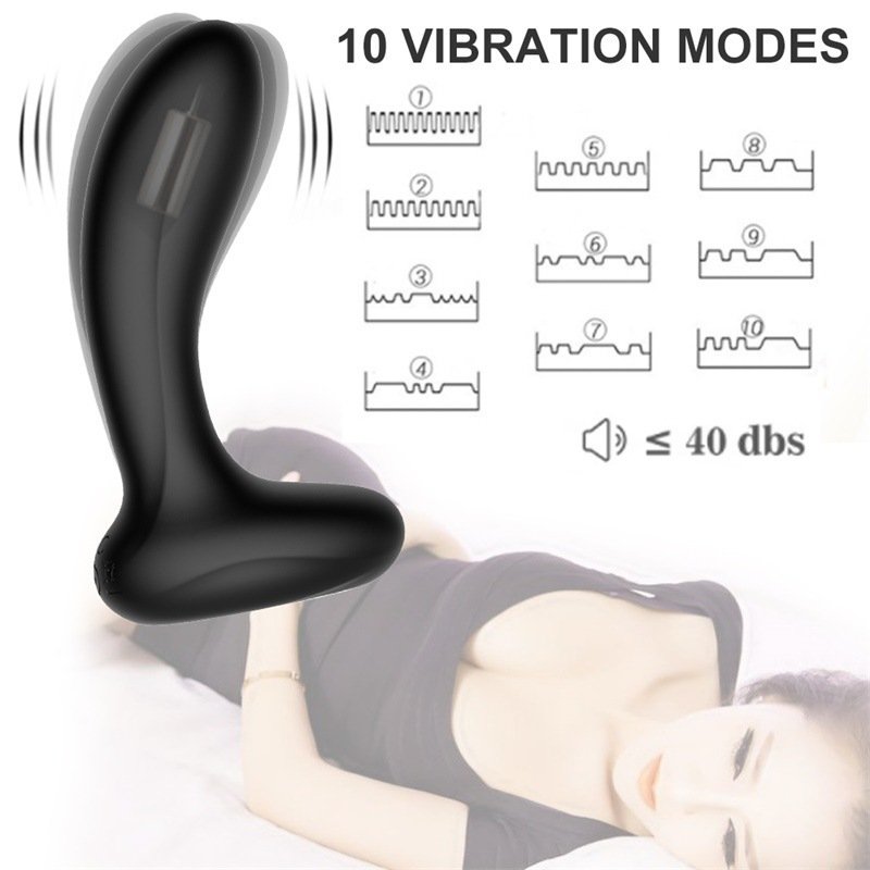 Sex toy Silicone Anal Plug Butt Massager Prostate Vibrator Sex Toy For Men Women Electric Remote Control Anal Plug Toys