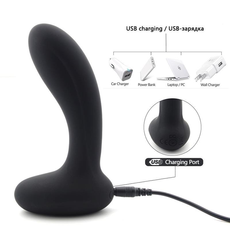 Sex toy Silicone Anal Plug Butt Massager Prostate Vibrator Sex Toy For Men Women Electric Remote Control Anal Plug Toys