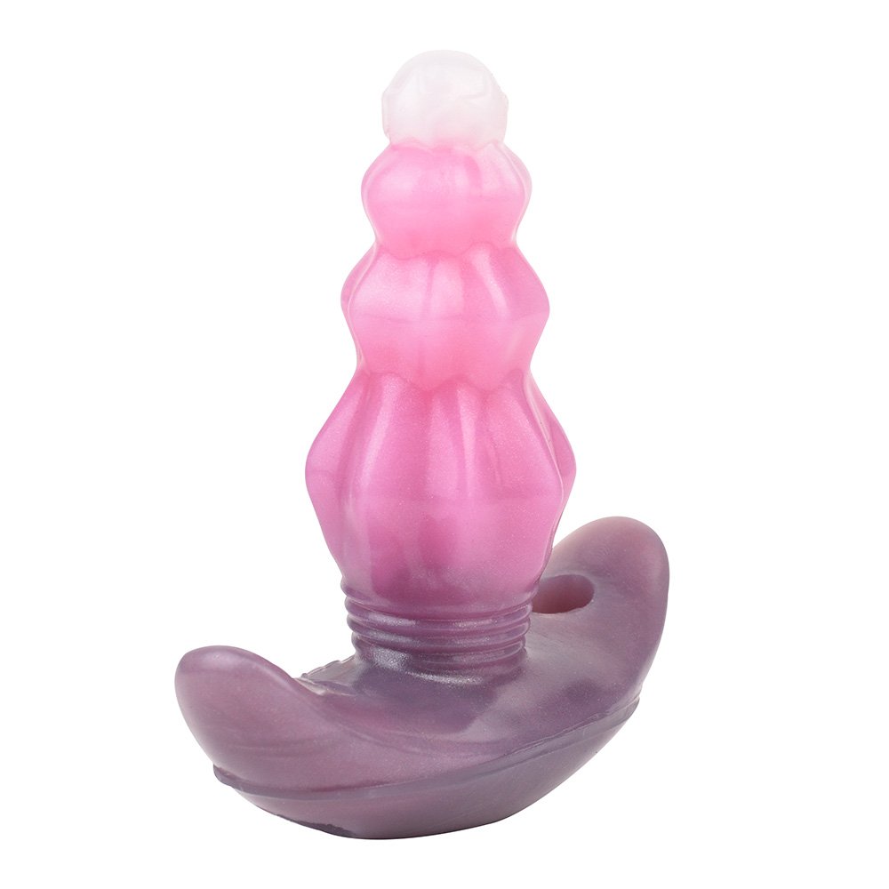 Silicone Anal Plug with Sexy Tail for Cosplay Adult Sex Toys of Stainless Steel Anal Plug Massive Butt Plug Anal Fantasy Dildo
