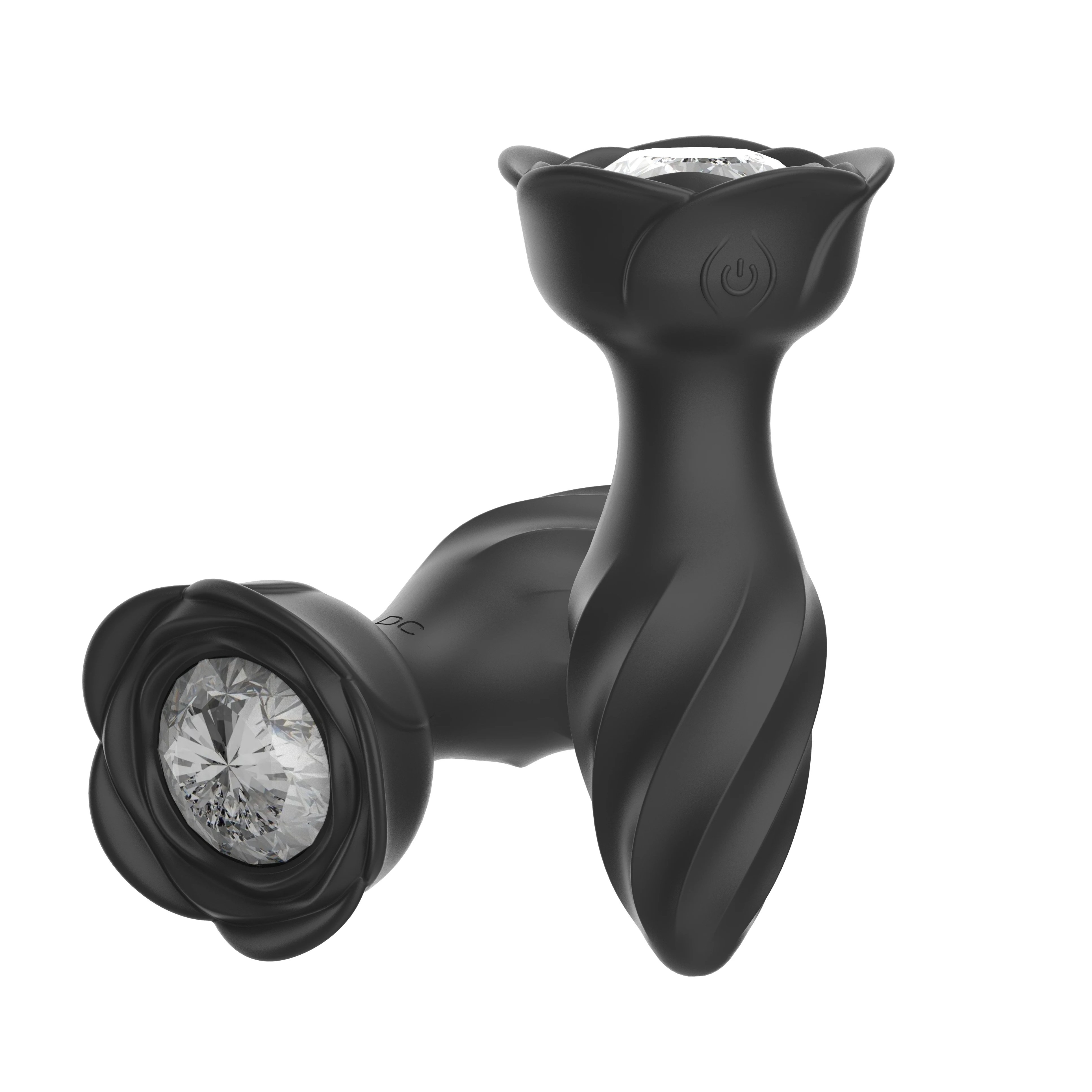 Anal Plug Sex Toys Silicone Jewel Training Anus Rose shape Anus Relax Massager Sex Anal Butt Plug For Men Women