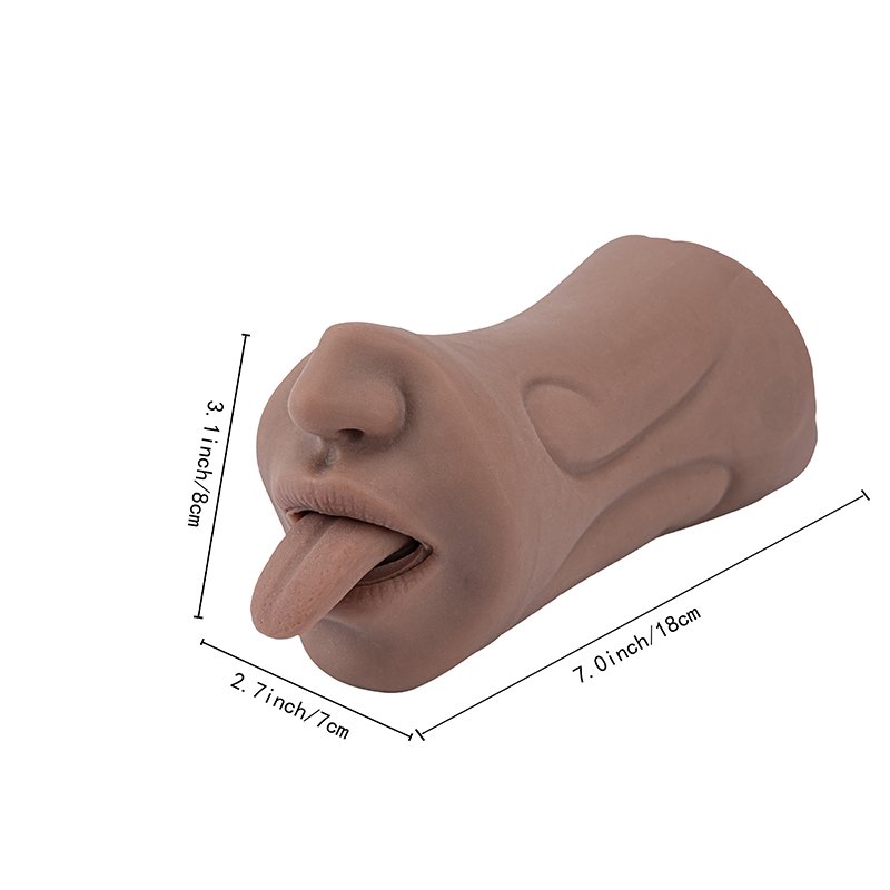 2 in 1 TPE Realistic Pocket Pussy Toy for men Mouth Vagina Anal Male Masturbator Sex Toys For Men Masturbating
