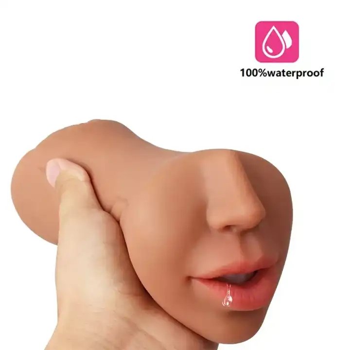 Tight Oral Vagina Anal 3 In 1 Male Soft Pocket Pussy Mouth Sex Toy Men Masturbator Cup For Man Realistic