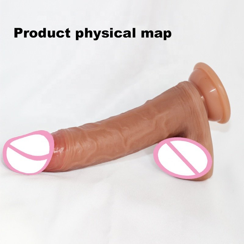 Realistic Soft Penetrating Silicone Dildo Big Penis for G Spot Stimulation Liquid Silicone Anal Masturbation Sex Toys Women