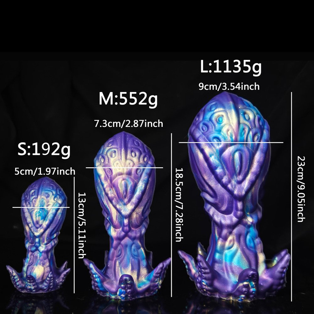 Starry Sky Large Octopus Anal Plug
