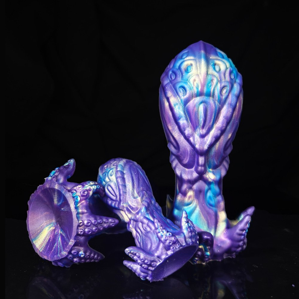 Starry Sky Large Octopus Anal Plug