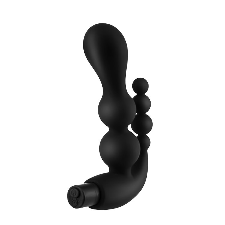 10 frequency vibration modes double anal beads anal plug Stimulator Massage anal toys for men