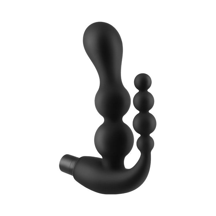 10 frequency vibration modes double anal beads anal plug Stimulator Massage anal toys for men