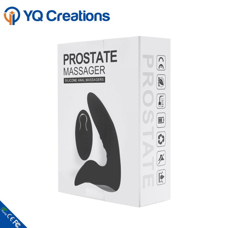 Soft Silicone Anal Plug Sex Toy Vibrator Remote control electronic prostate massager for men butt massage