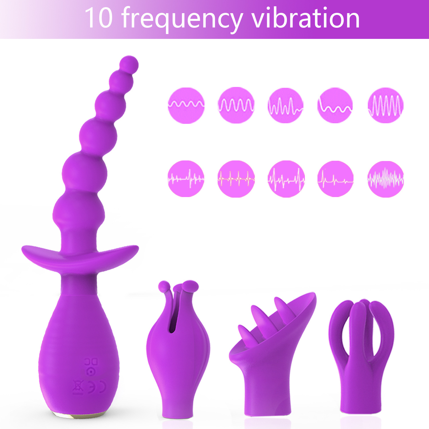Electric Adult Sex Toys Set Jump Egg Female Breast Bounce Vibrator Constriction Bounce Stimulation Clitoral Anal Massage USB