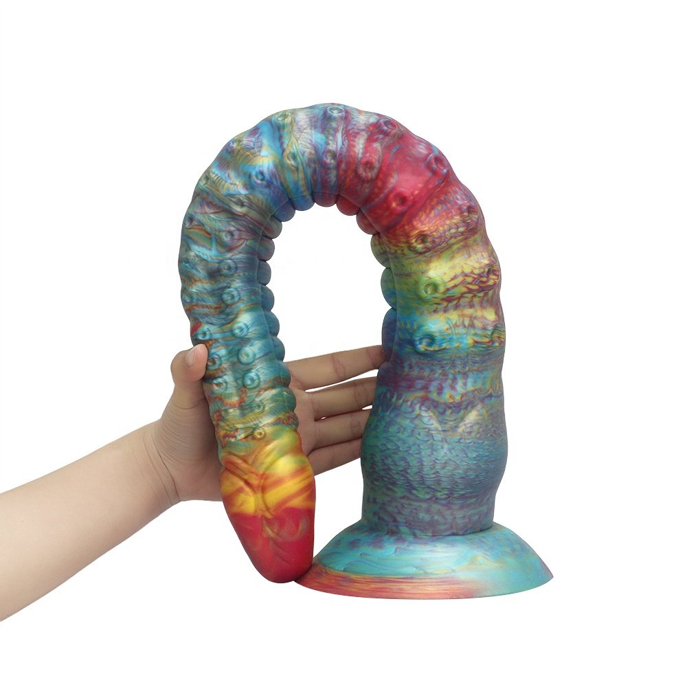 High Quality Comfortable Xxxl/Big/Large/Long Silicone Anal Dildo Custom Soft Wearable Anal Sex Toy for Masturbation