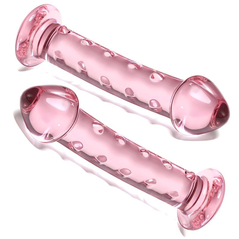 Glass Crystal Anal Plug G-spot Stimulation Prostate Massager Sex Toys Adult Masturbator Anus Dilator For Men Women Lesbian