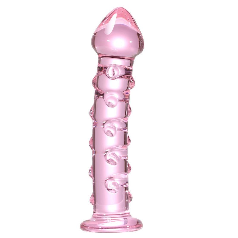 Glass Crystal Anal Plug G-spot Stimulation Prostate Massager Sex Toys Adult Masturbator Anus Dilator For Men Women Lesbian