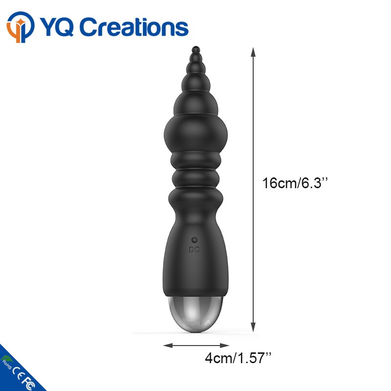 Hot Selling Anal Exercise Vibrating Anal Butt Plug for Couple Sex