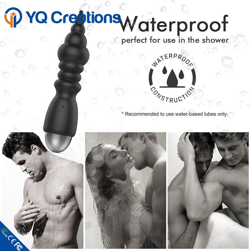 Hot Selling Anal Exercise Vibrating Anal Butt Plug for Couple Sex