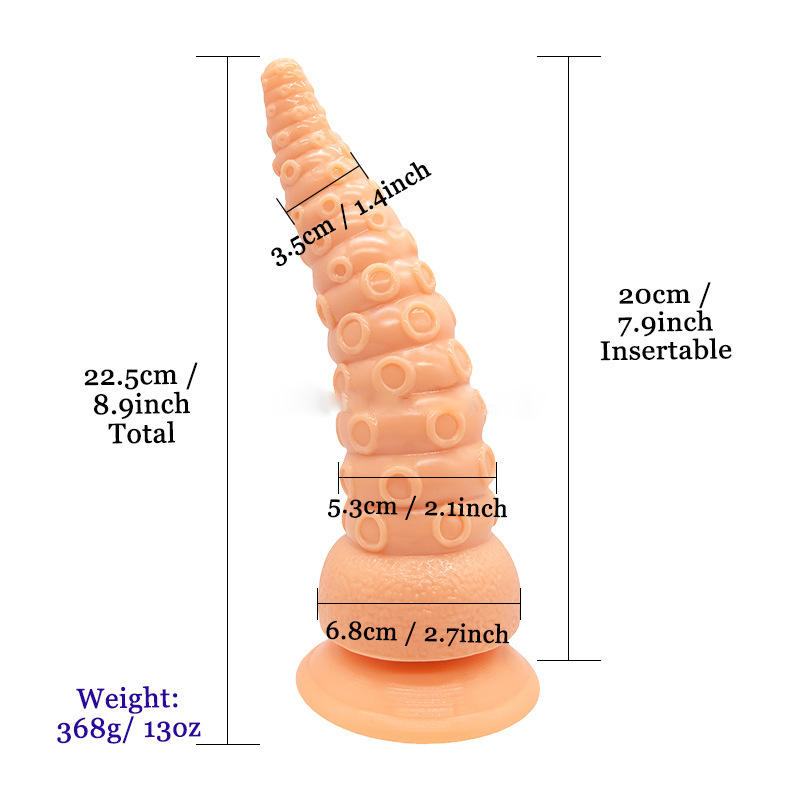 GF Transparent Jelly Octopus Dildos Wholesale Anal Sex Toys Butt Plug Large Thick Monster Dildos for Women