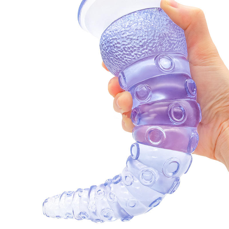 GF Transparent Jelly Octopus Dildos Wholesale Anal Sex Toys Butt Plug Large Thick Monster Dildos for Women