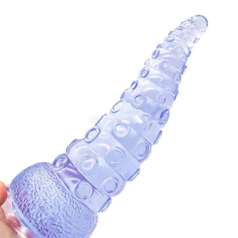 GF Transparent Jelly Octopus Dildos Wholesale Anal Sex Toys Butt Plug Large Thick Monster Dildos for Women