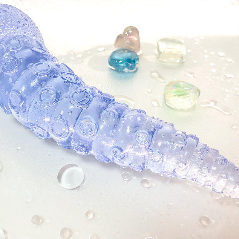 GF Transparent Jelly Octopus Dildos Wholesale Anal Sex Toys Butt Plug Large Thick Monster Dildos for Women