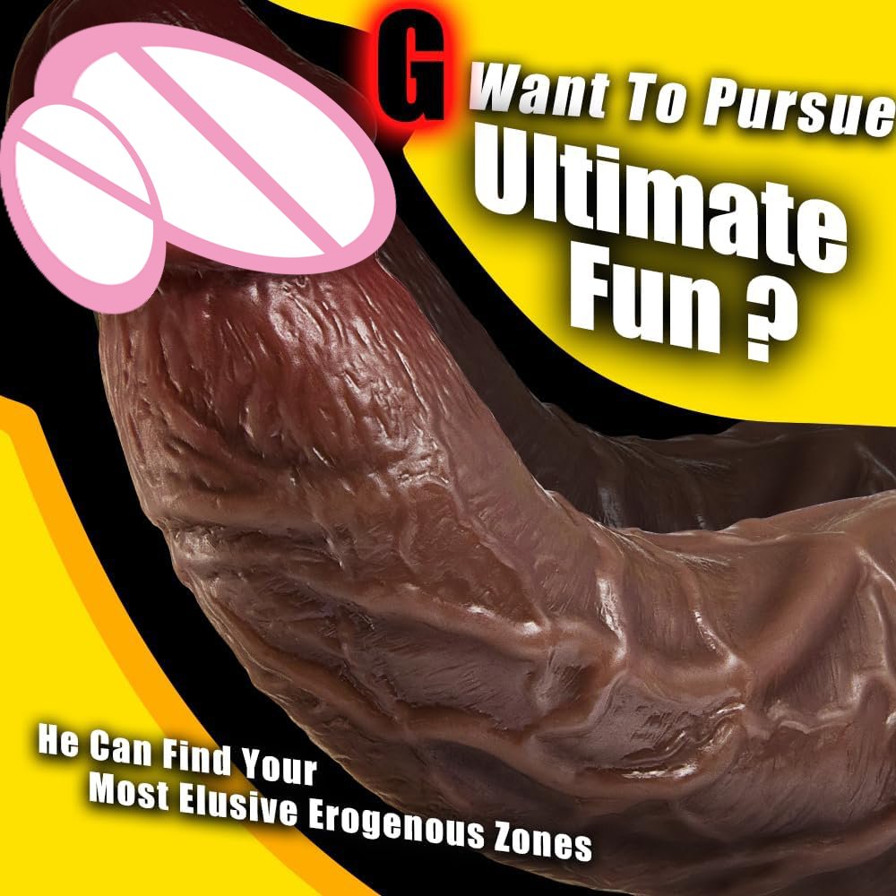 Huge Thick Dildo G-spot Stimulation Orgasm Curved Shaft Big Black Dildos Silicone Realistic Dildo Vagina Anal Sex Toys for Women
