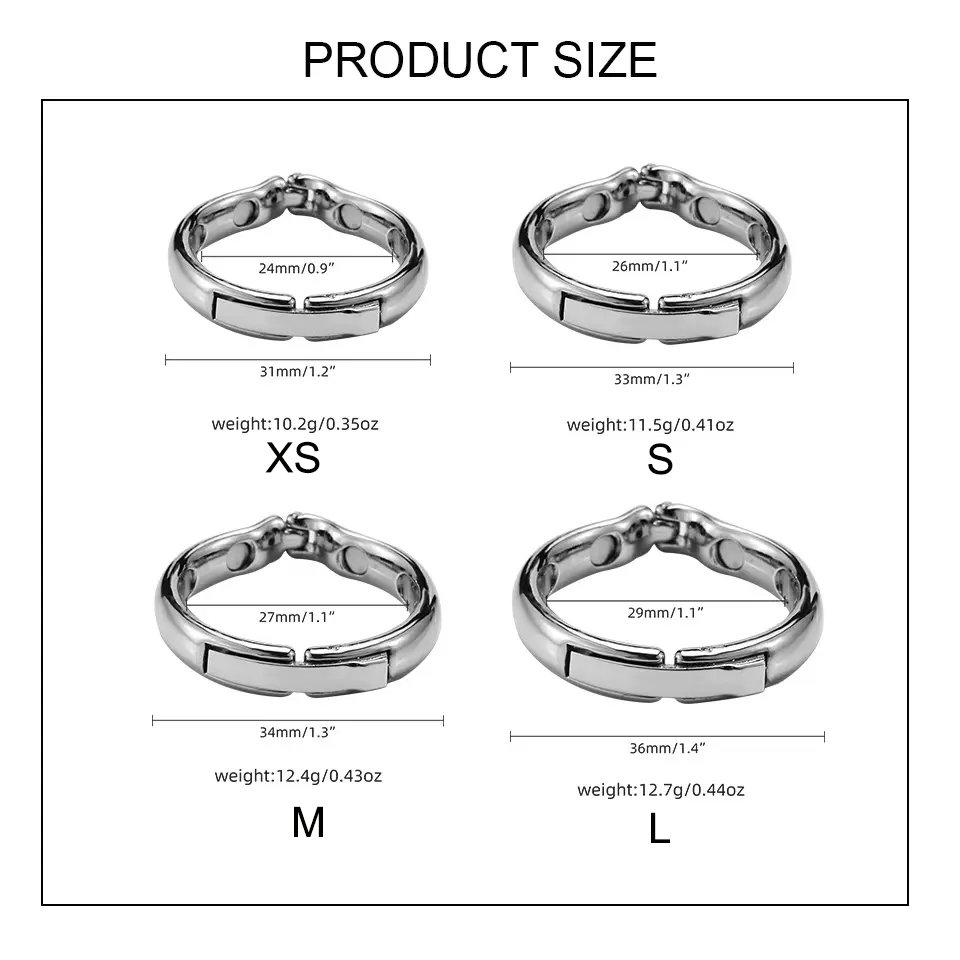 Anal Stimulation Metal Piercing Cock Ring Vibrating Sexual Toy for Men Silicone Material Juguetes Sexuales Male Penis Toys