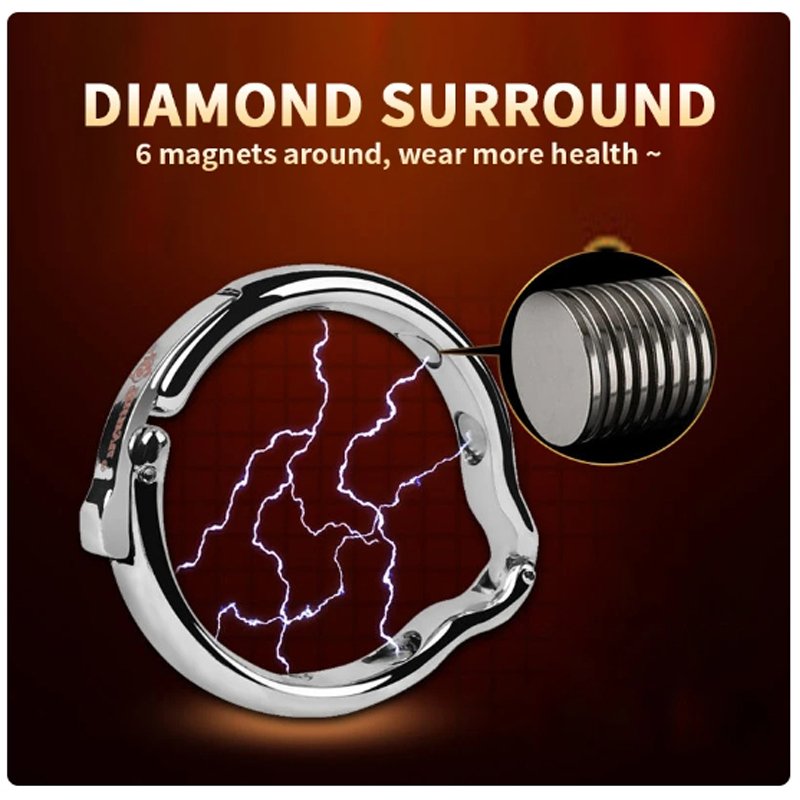 Anal Stimulation Metal Piercing Cock Ring Vibrating Sexual Toy for Men Silicone Material Juguetes Sexuales Male Penis Toys
