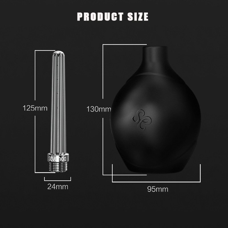 REDBURG Sevanda 450ml Butt Clear Sprayer Stainless Steel TPR Material Adult Anal Sex Toys Juguetes Sexuales SM
