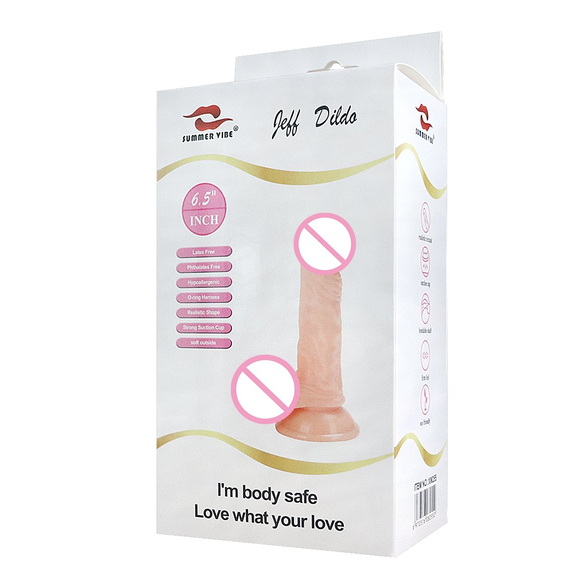 6.5 inch Dildo Dick for Sex Dolls Adult Sex Toys Realistic Dildo Penis With Suction Cup Silicone Dildo Cock Adult Anal Butt Toys