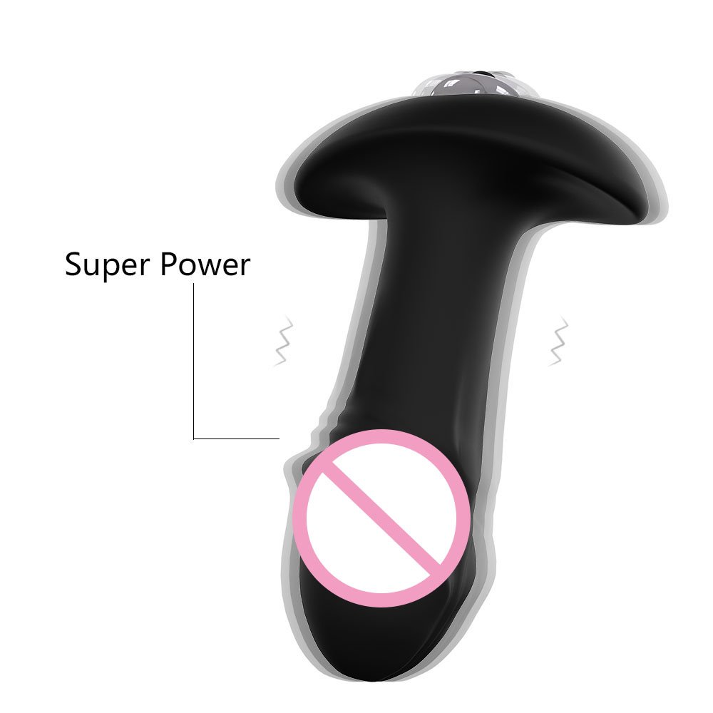 S-HANDE Intensive electric shock anal plug with multi-speeds vibrating male sex toy