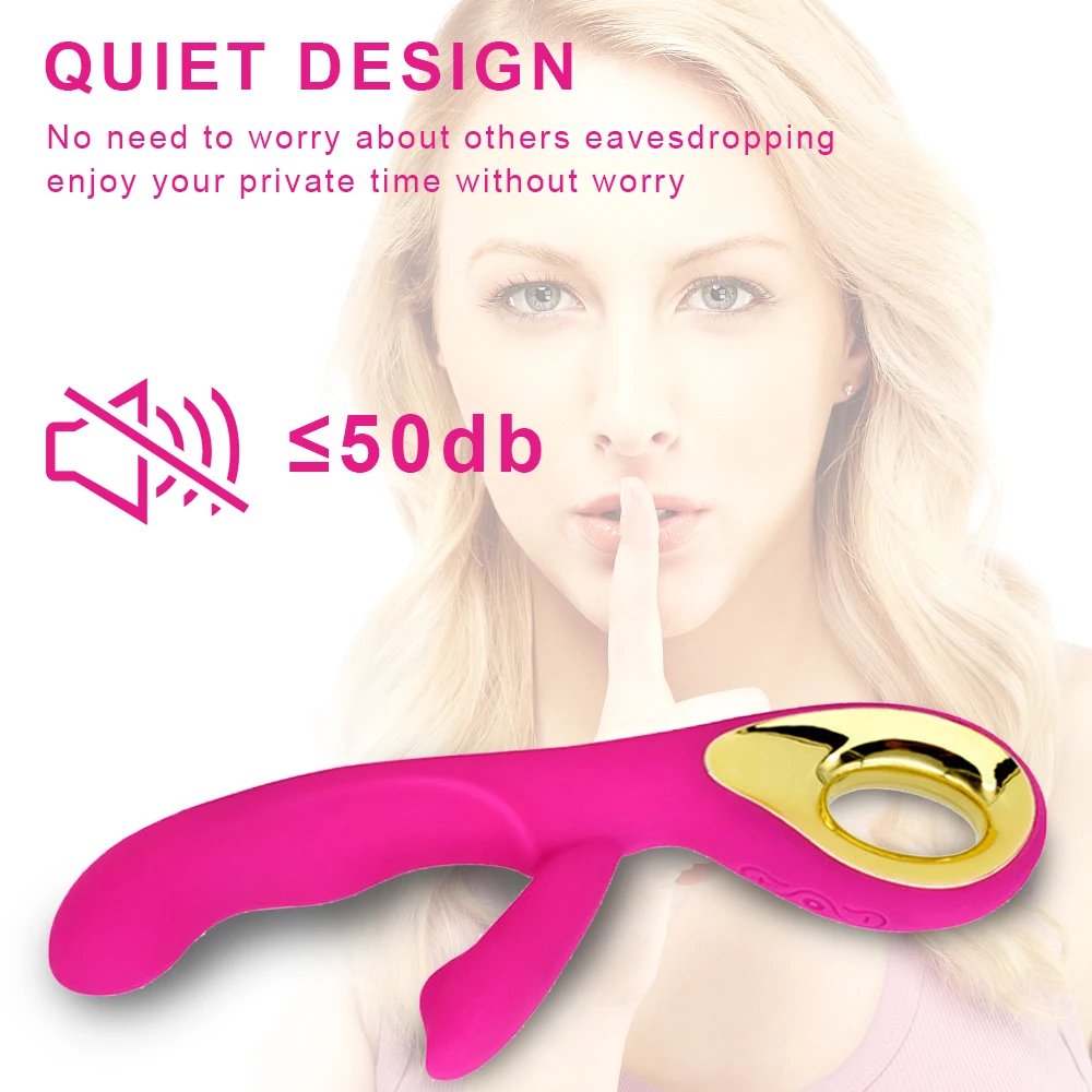 Dual Motors Vibrator 10 Frequency Dildo Female Anal Vagina Clitoral Masturbator Adults Shop Vibrating Toys for Women