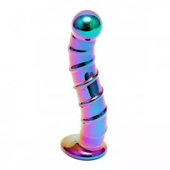 Pakistan manufacturer wholesaler Rainbow Stainless Steel Bondage Anal Plug Penis wand Bdsm Dildos