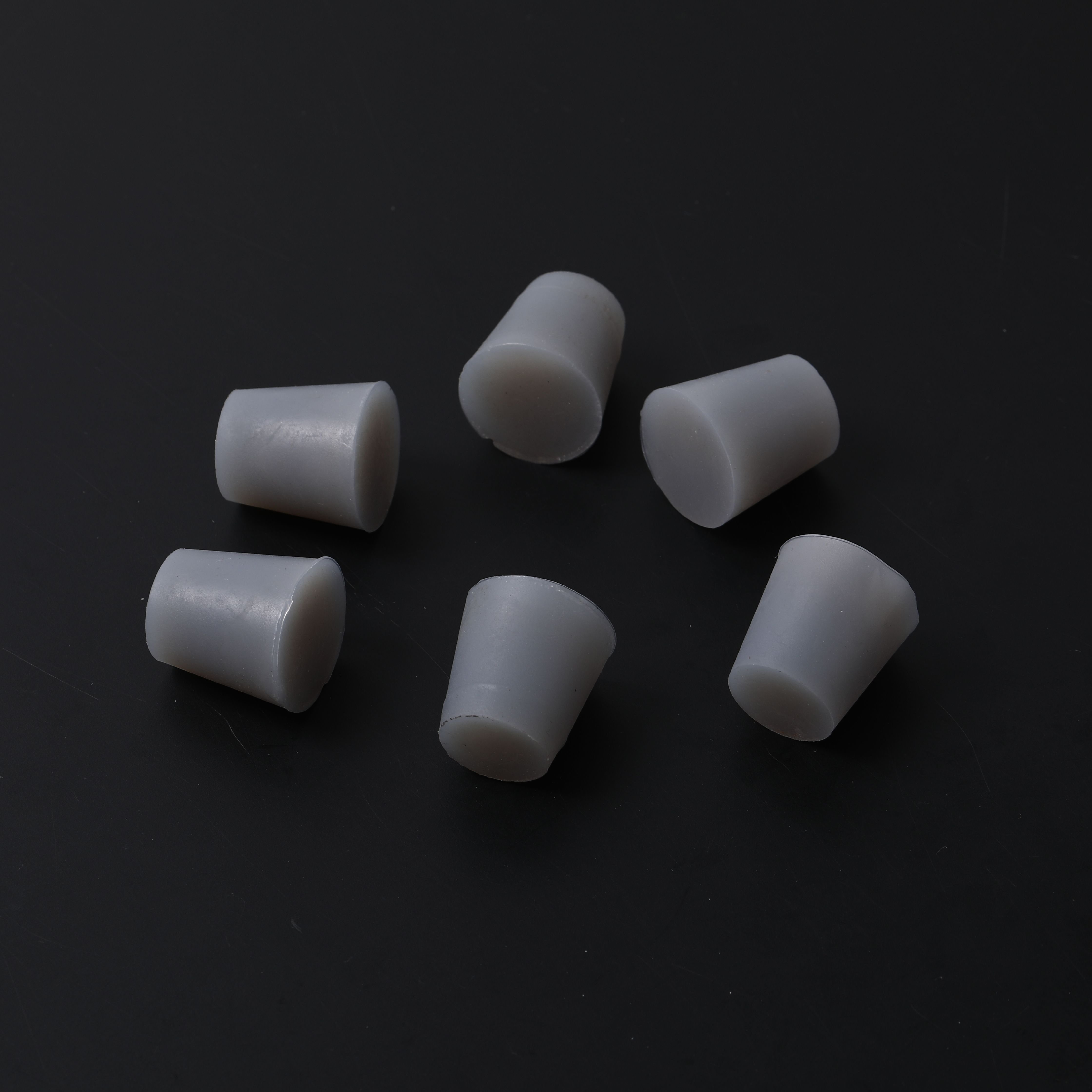 Professionally Certified Small Silicon Plug Tapered Silicone Plugs To Seal