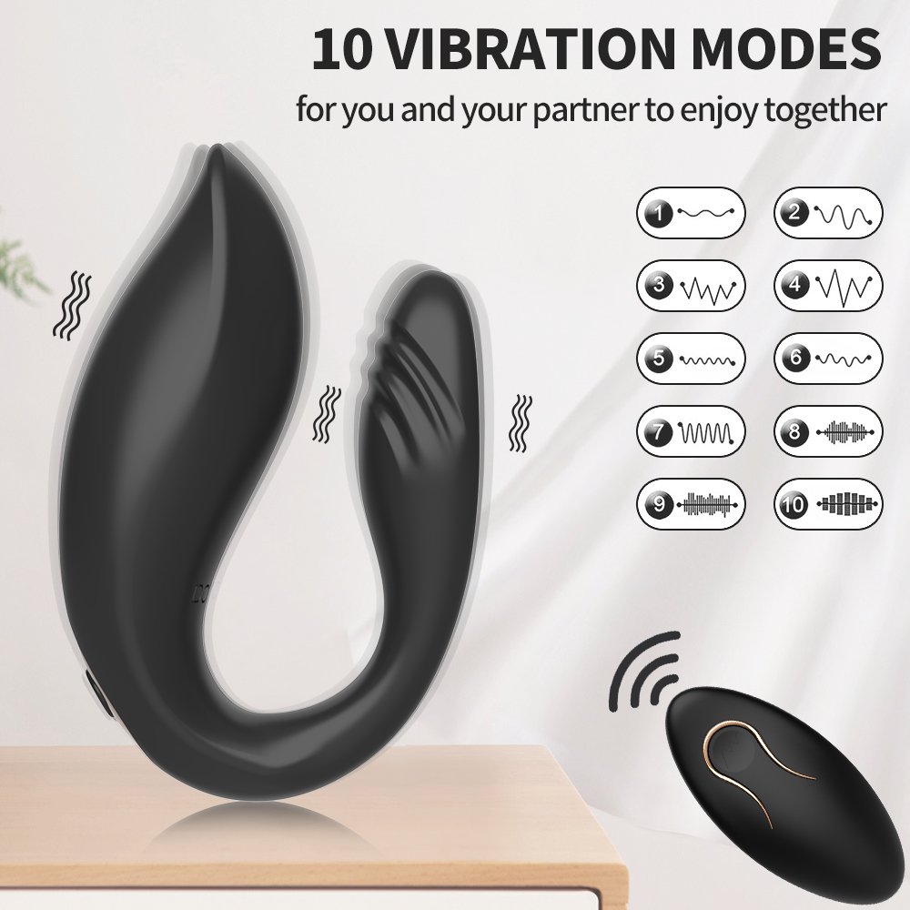 New Wireless Remote Control Bending Rotary Vibrator Women Wear Vibrating Underwear U-shaped Jumping Egg Adult Sex Product