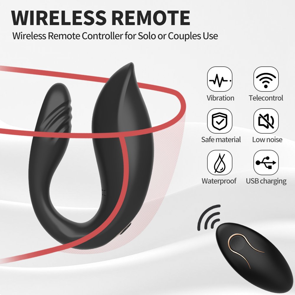 New Wireless Remote Control Bending Rotary Vibrator Women Wear Vibrating Underwear U-shaped Jumping Egg Adult Sex Product