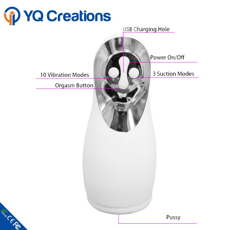 Male Masturbation Cup Strong Vibrating Vaginal Suction Oral Vibrator Male Penis Massager Sex Toys For Male And Female Adult
