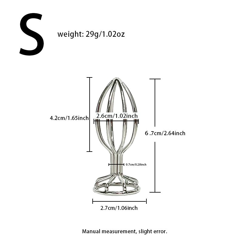 High Quality Hollow out Stainless Steel Anal Plugs Rear-entry wearable Large Medium Small Couples Alternative Use Anal Sex Toys