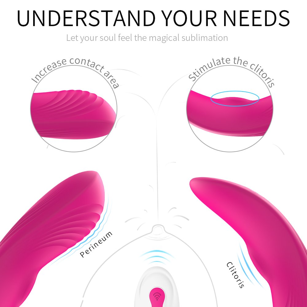 HM Wireless Mini Remote Control Clitoris Stimulation Panty Wearable Vibrator For Girl Sucking Machine For Men