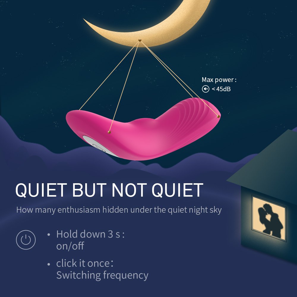 HM Wireless Mini Remote Control Clitoris Stimulation Panty Wearable Vibrator For Girl Sucking Machine For Men