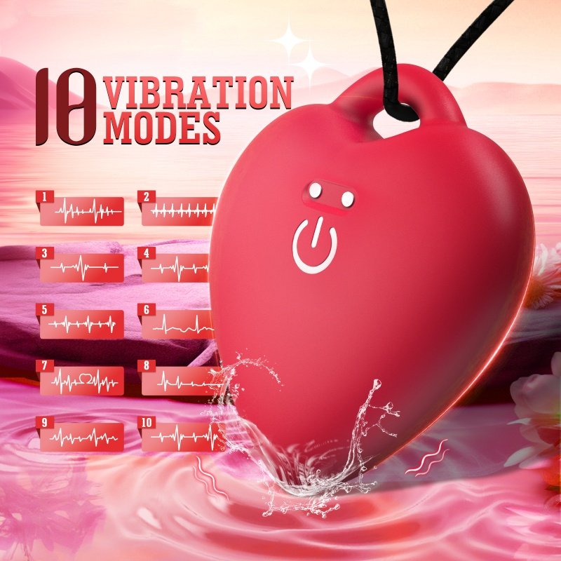 Hot Sale Adults Masturbation Vibrator Female Love Necklace Clitoris Stimulator G Spot Massager Vibrating Egg Sex Toys For Women