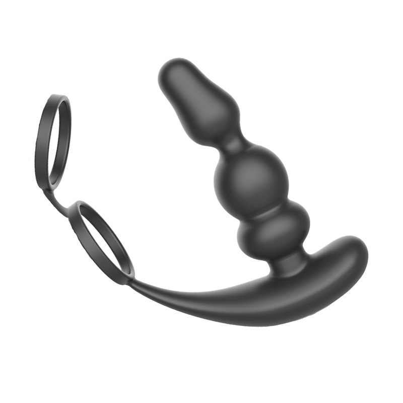 Wireless Remote Control Silicone Anal Dildo Prostate Massage Butt Plug Penis Ring Vibrator Sex Toys for Men