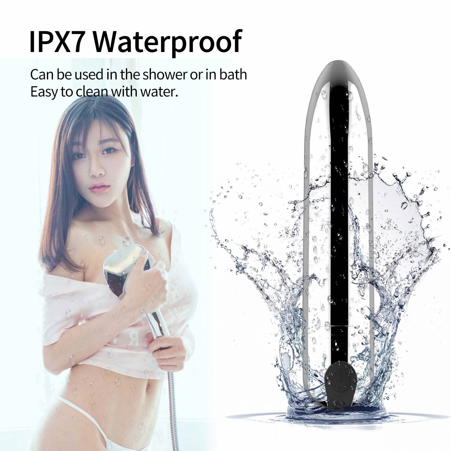 2024 amazon hot sale Bullet Butt Anal Plug Vibrator 10 Mode Vibration Dildo Vibrator for Male Female Adult Sex Toys
