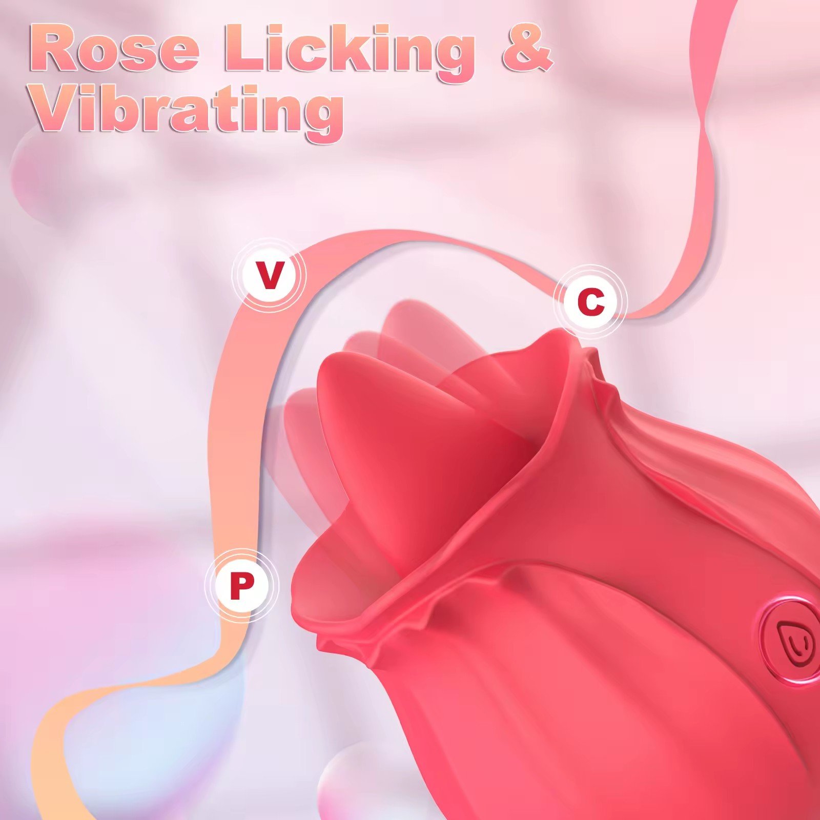 USB charging Anal Clitoris Licking Sucker Woman Sex Masturbator Tongue Vibrator