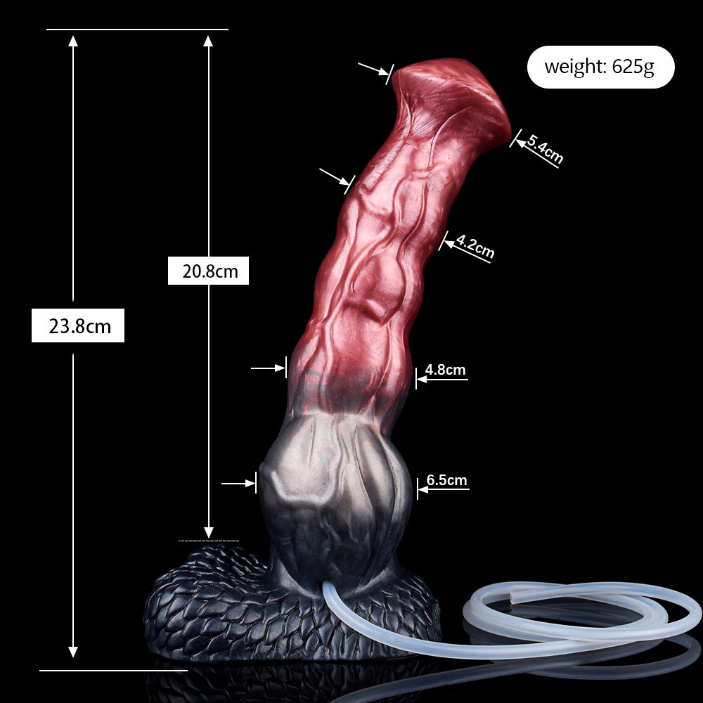 Big Sex Toy Online Shop Realistic Knotted Squirting Dildo Ejaculating Horse Dildo with Suction Cup Adult Sex Toy for Women