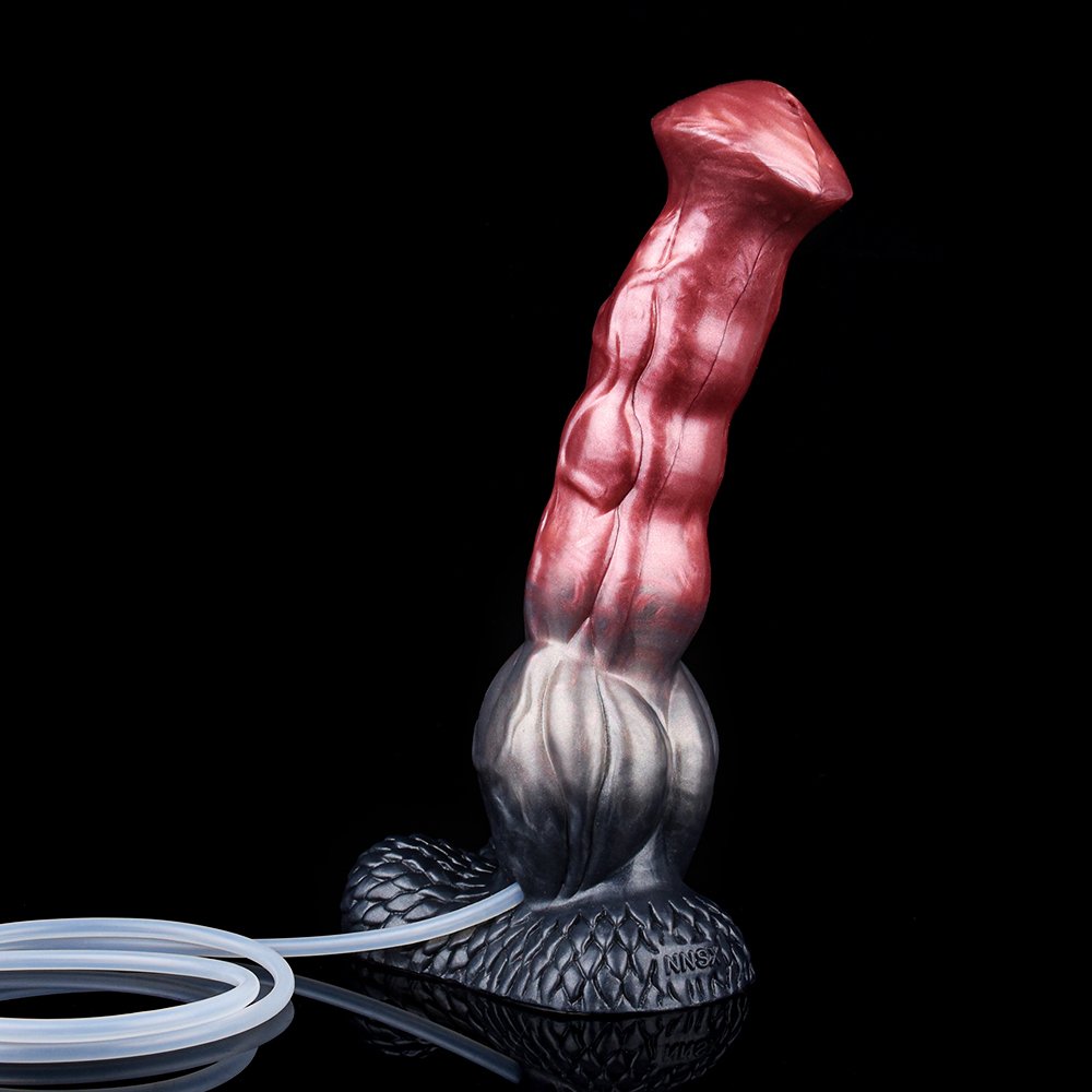 Big Sex Toy Online Shop Realistic Knotted Squirting Dildo Ejaculating Horse Dildo with Suction Cup Adult Sex Toy for Women